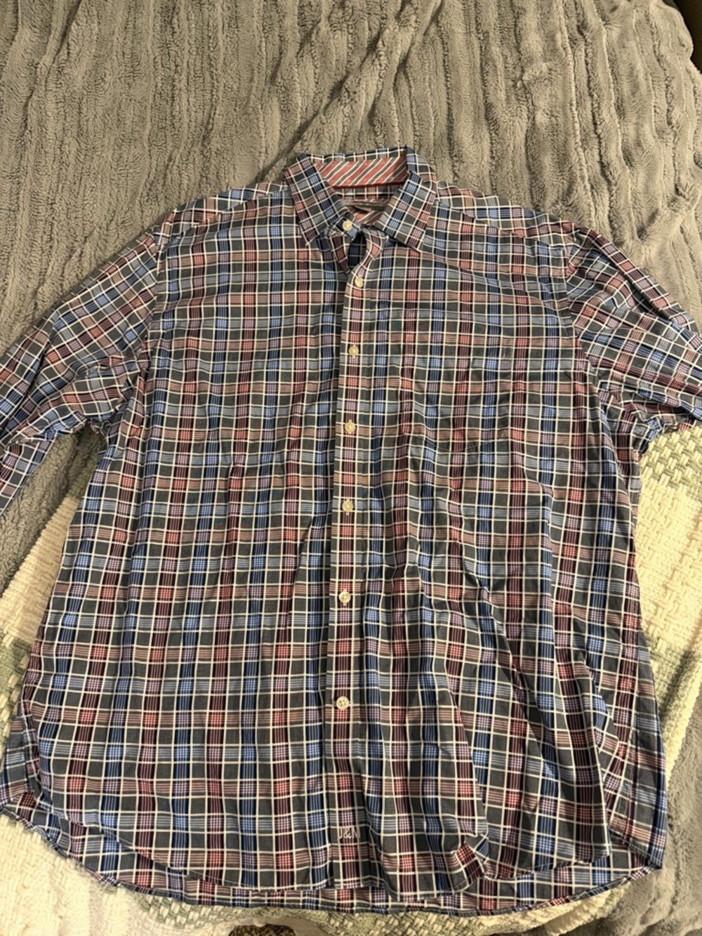 Mens Johnston & Murphy button down shirt (tailored fit)